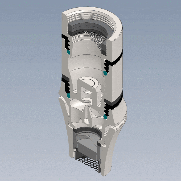 HeimQuell - Wasserwirbler MODUL System Wirbelstufe einzeln TITAN - ModulSystem Titanium - 2024