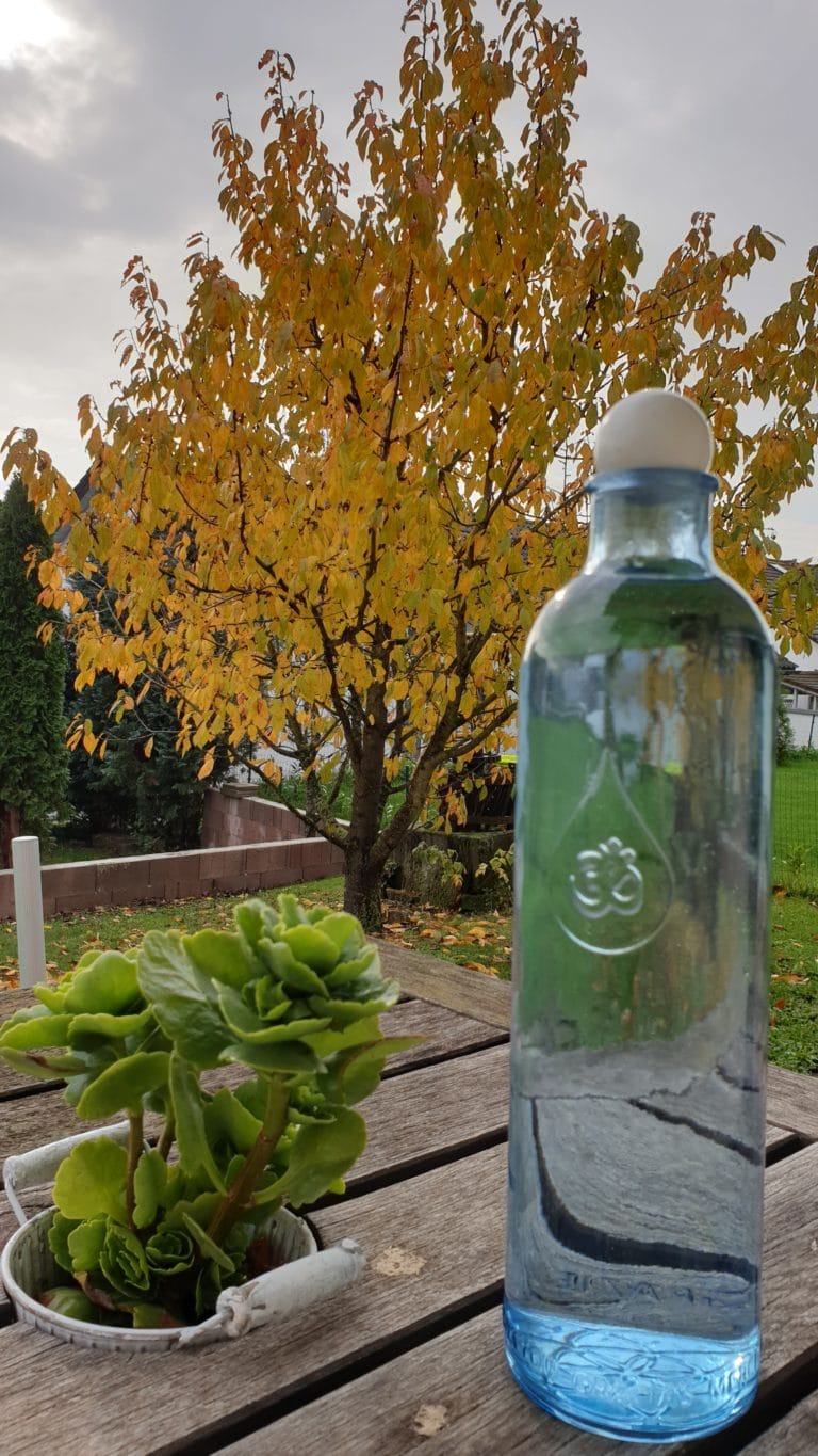 HeimQuell - OM Wasserflasche 1,2 Liter mit Korkdeckel - 20191109 113400 e1573470380507 scaled - 2024