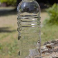 Trinkflasche Glas "Pure", 0,7 mit Biokunststoff-Deckel